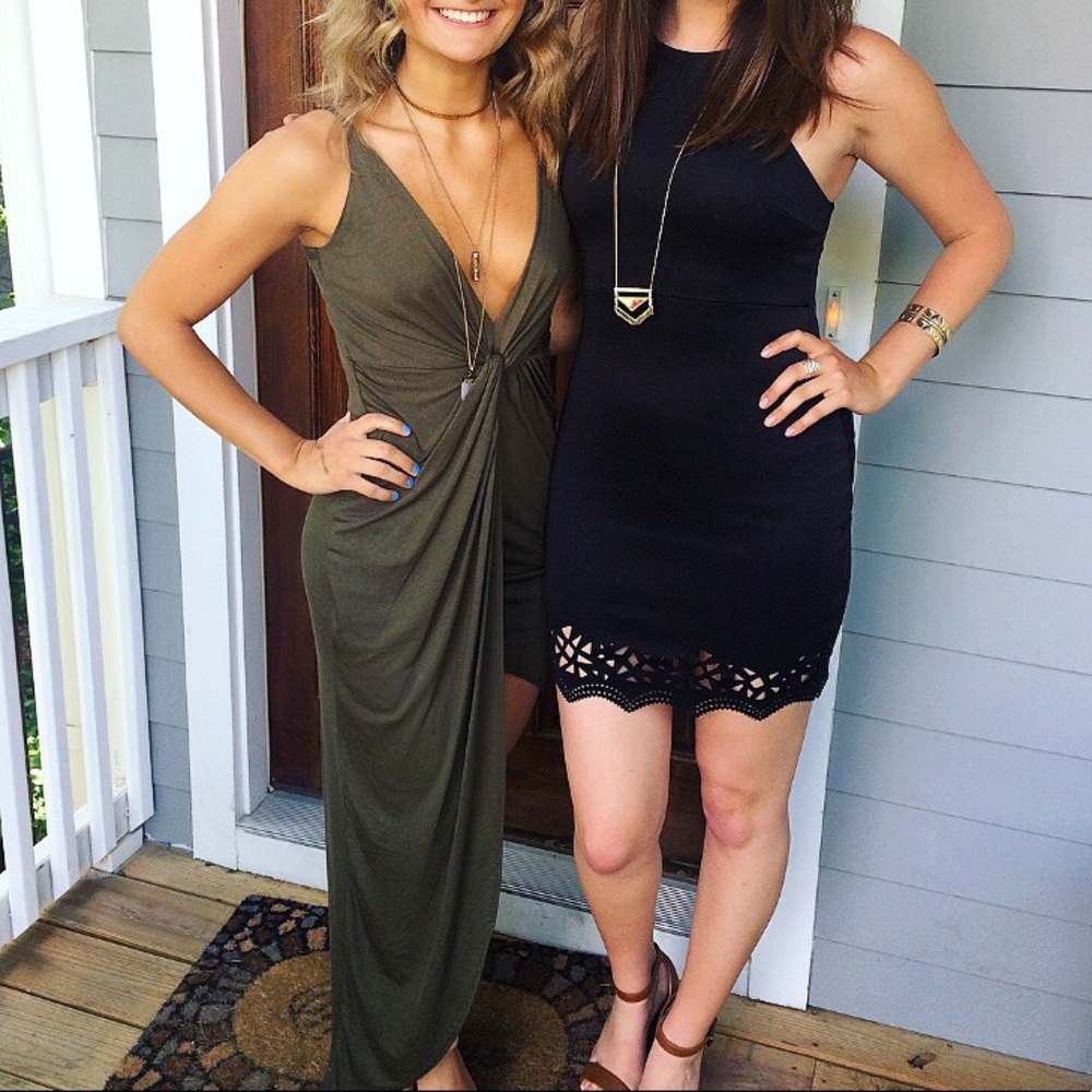 Army Green Dress